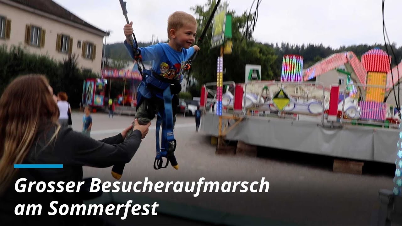 Grosser Besucheraufmarsch am Sommerfest in F&auml;llanden