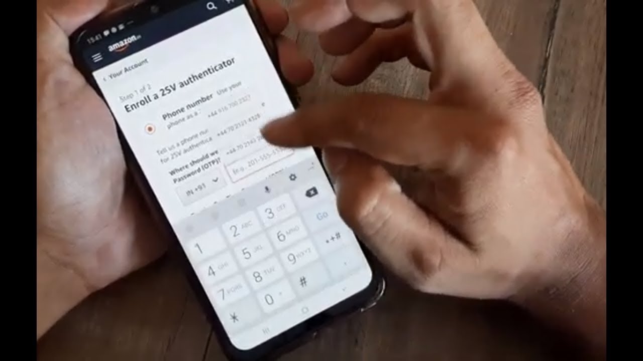 how to secure amazon account