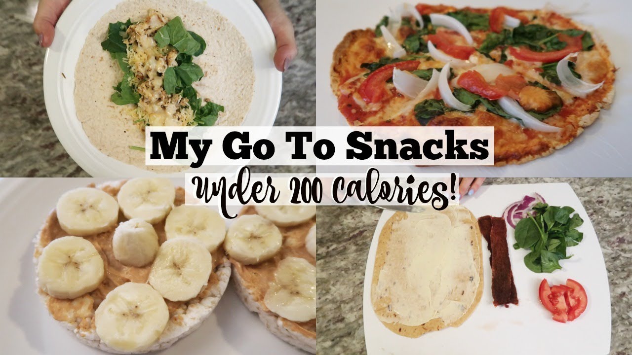 My Go To Snacks Under 200 Calories!