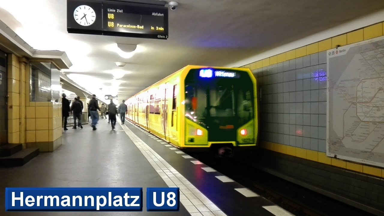 Hermannplatz U8 : Берлинский метрополитен ( BVG H - F74 )