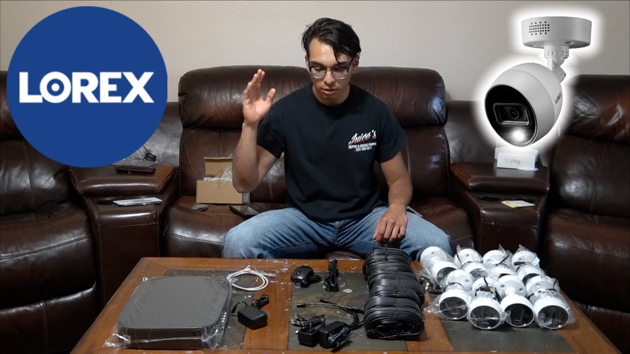 Lorex Security Camera Surveillance System Unbox, Review, Installation Lorex D861B Series