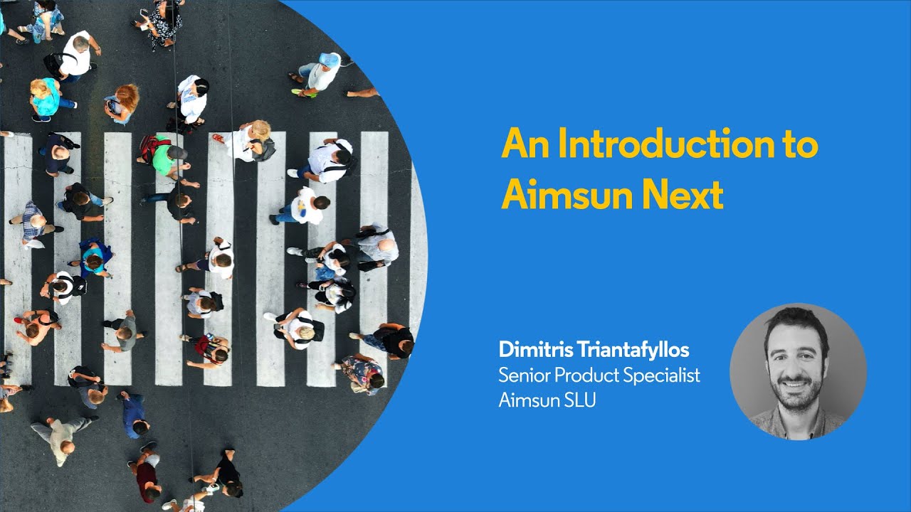 An Introduction to Aimsun Next