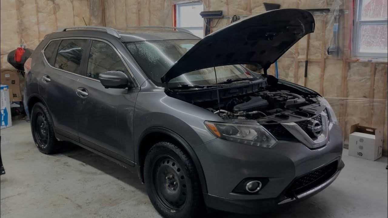 Замена трансмиссионной жидкости CVT в Nissan Rogue