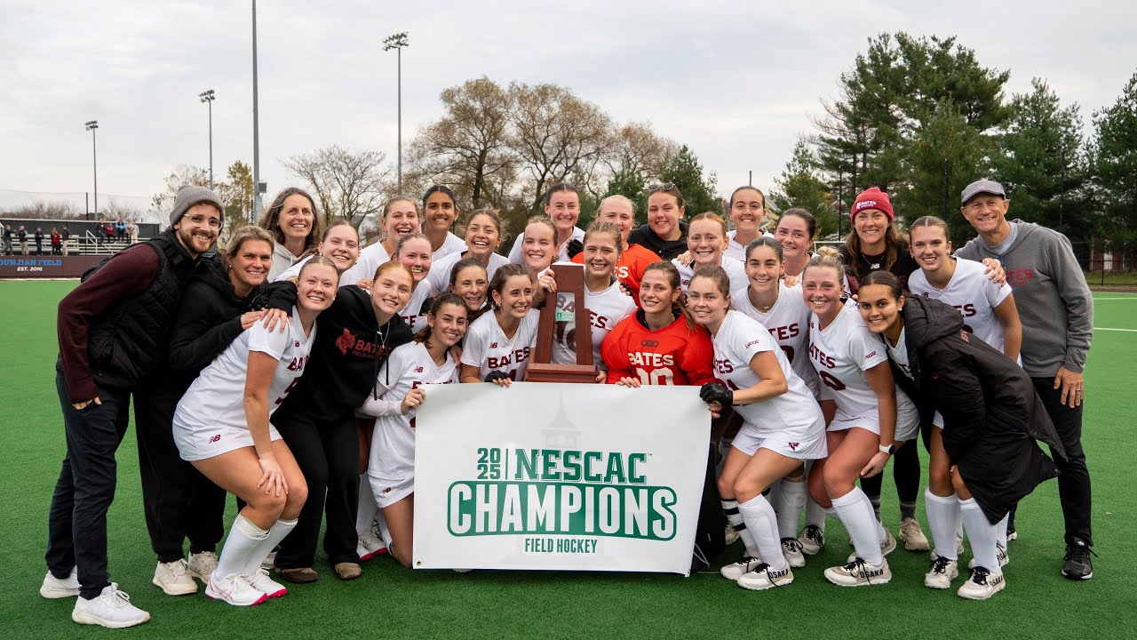 Bates Field Hockey wins the 2025 NESCAC Championship!