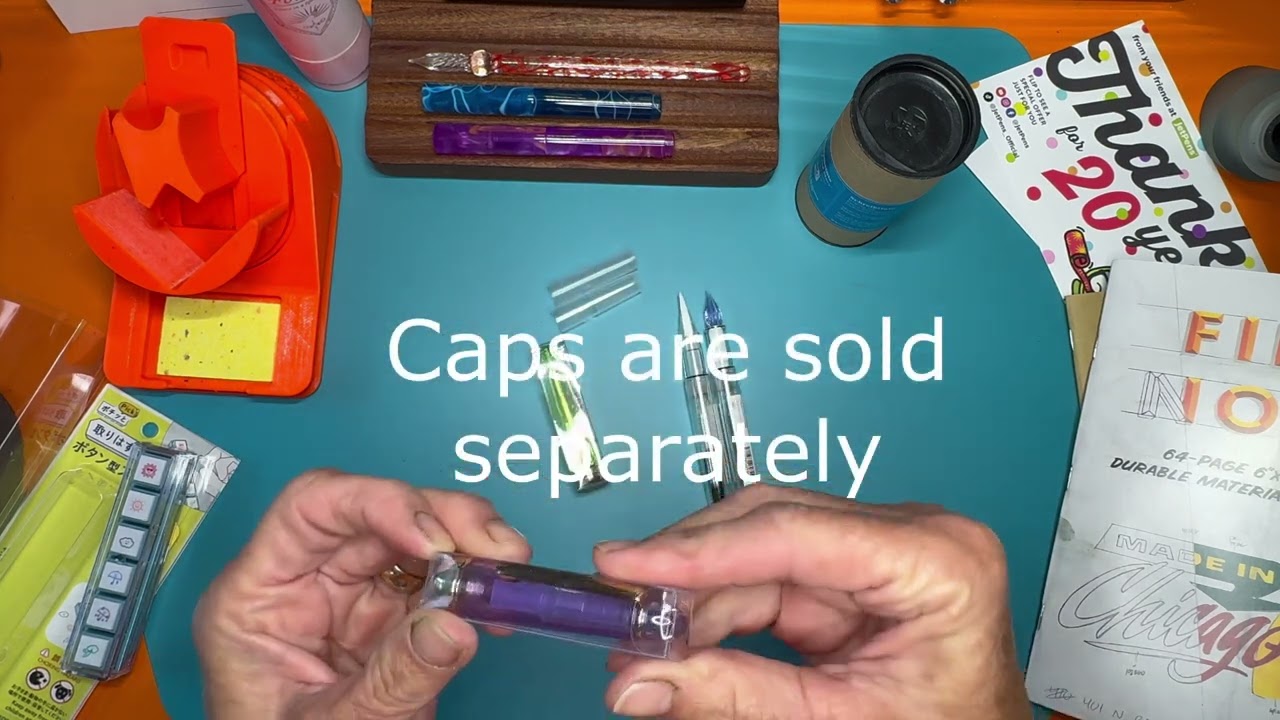 Check out what I got from JetPens - including some glass dip pens.