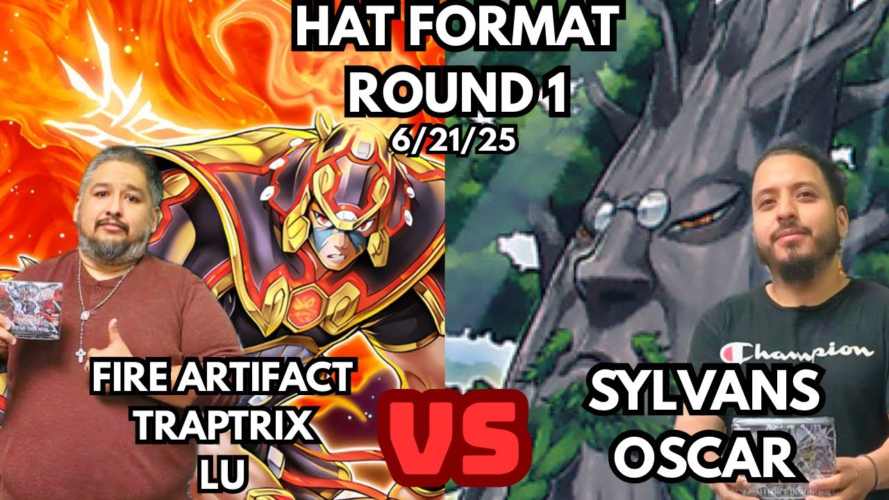 Yugioh HAT Format Round 1: Fire Fists Artifacts Traptrix Vs Sylvans!