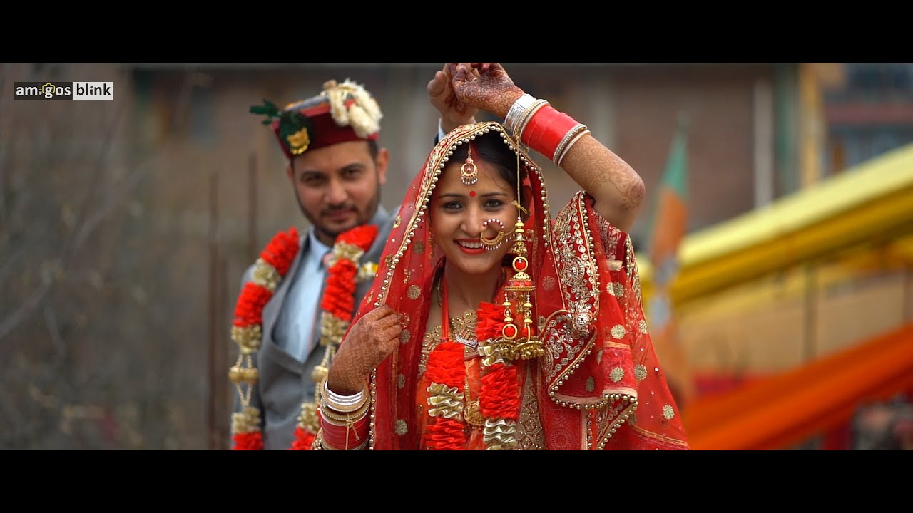 SUNDER weds SHRUTI || KULLVI LOCAL MARRIAGE || HIMACHALI TRADITIONAL MARRIAGE || amigosblink