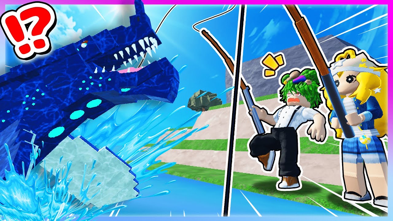 【は？】海に住む巨大すぎるヌシを釣り上げる？！激レアなヤバい魚を釣るロブロックスｗｗｗ🐡💨🎣【Roblox・ろぶろっくす】よろずや🍭