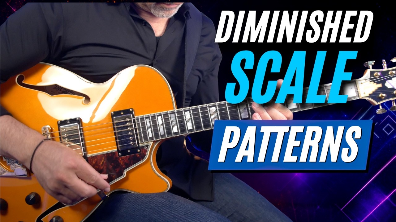 Unlock the Diminished Scale with These 3 Patterns