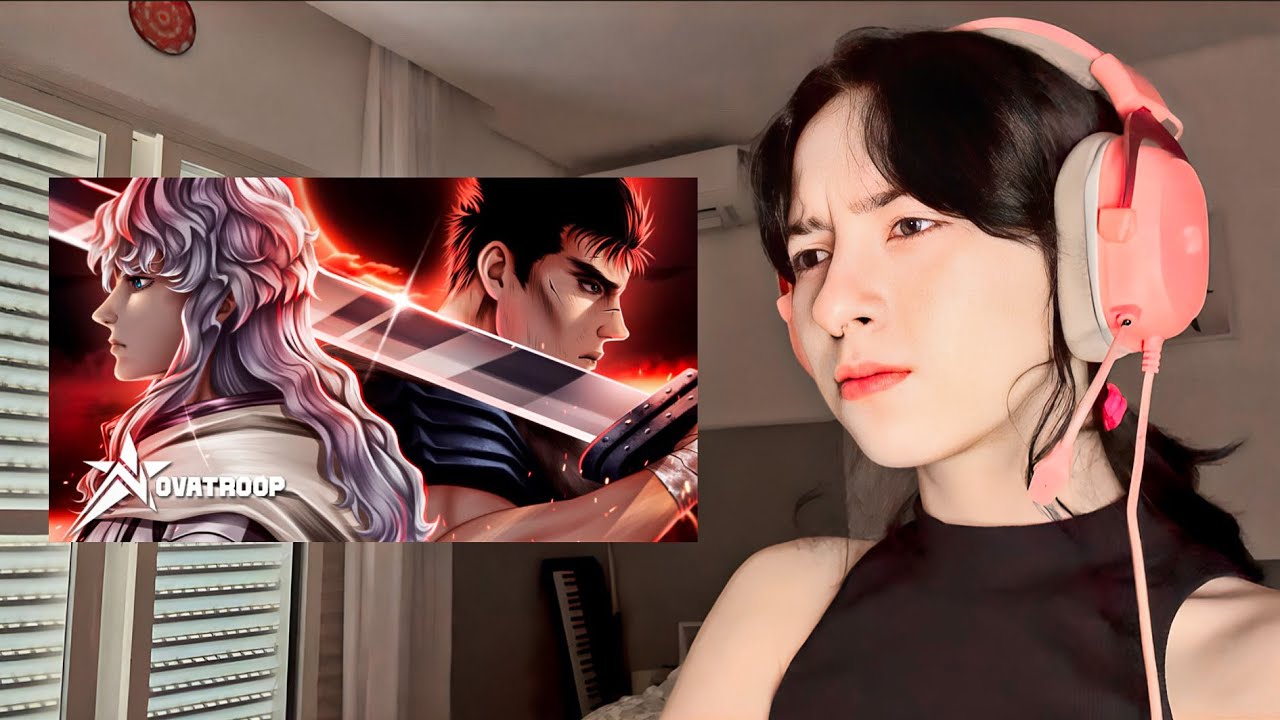 (QUE LINDO!!!) React A Lâmina e o Falcão | Novatroop | Griffith e Guts (Berserk) Feat. @Fireezin