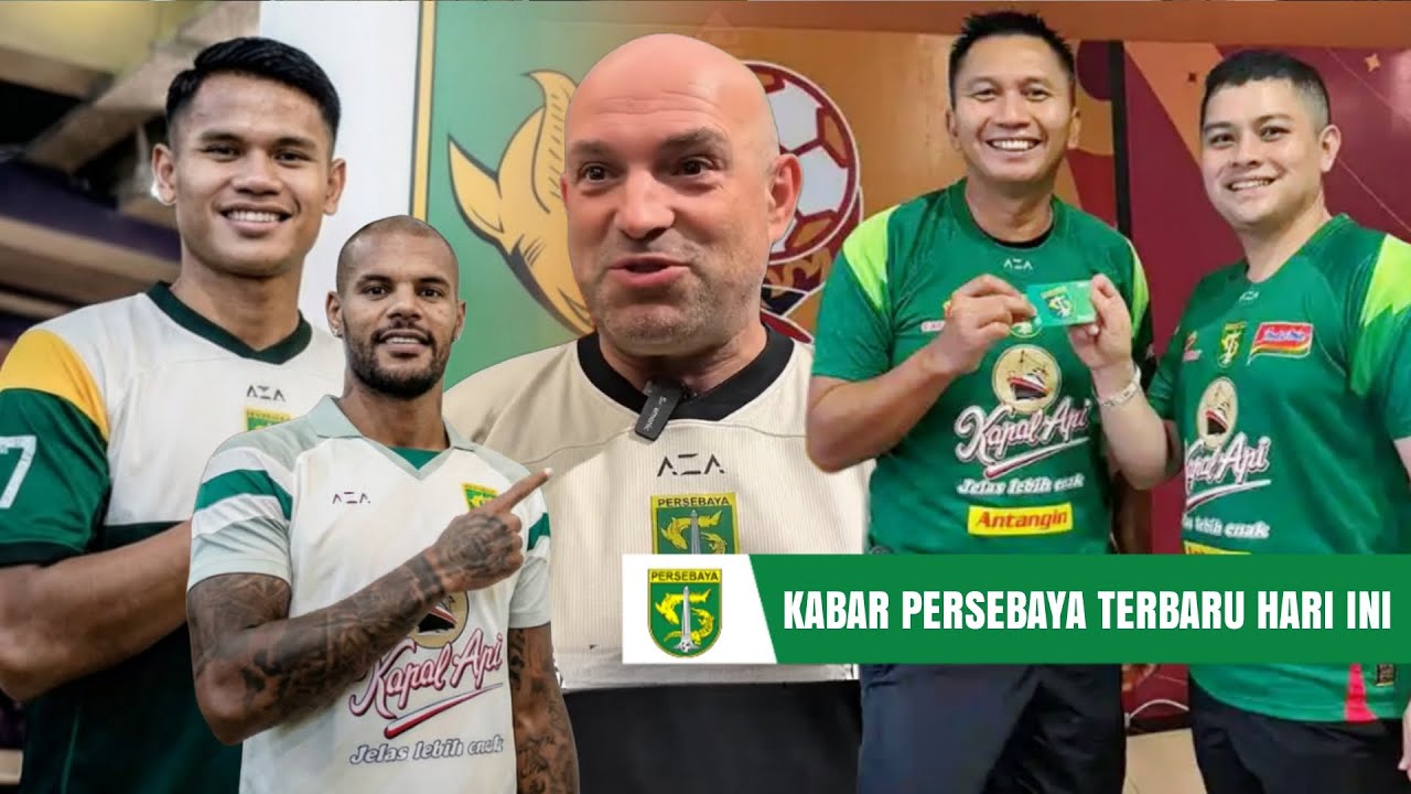 Kabar Gembira Rek 🤗 Sponsor Baru, Pemain Baru! Persebaya Makin Mantap