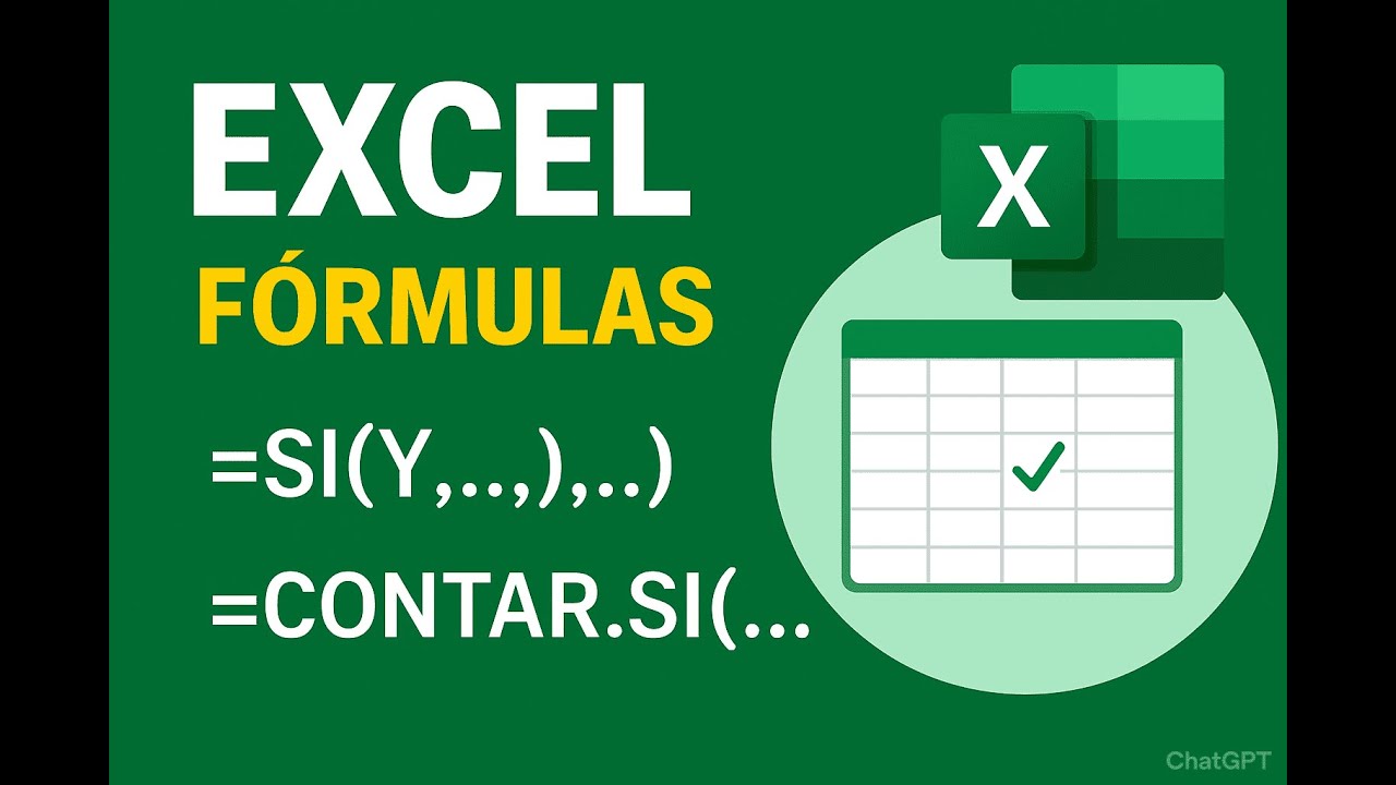 Lógica Condicional y Conteo Preciso (Fórmulas SI, Y, CONTAR.SI)