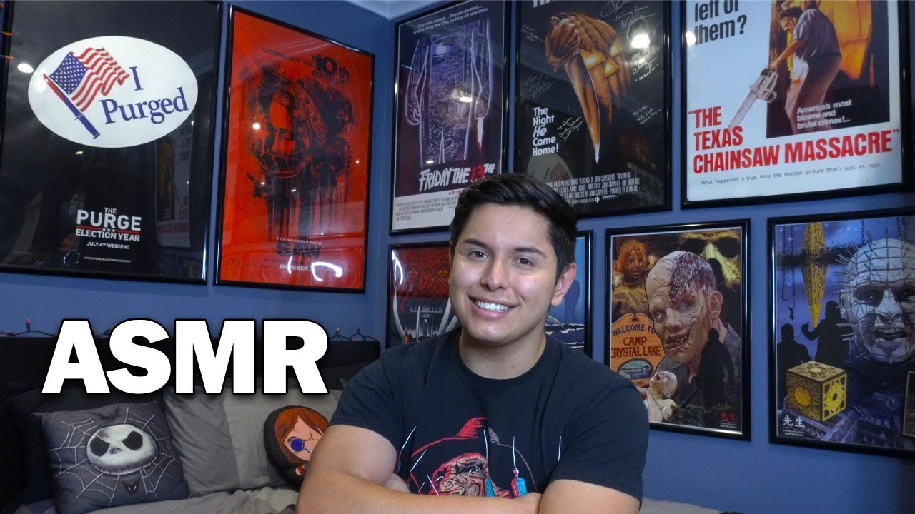 ASMR | Full Poster Collection Room Tour! (Show & Tell Whispers)