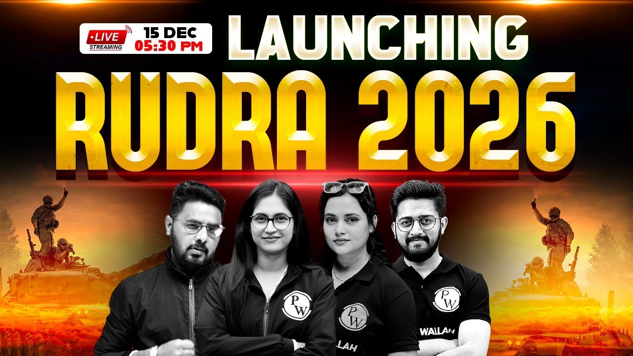 Launching 🚀 RUDRA 2026 | Zero to Hero Batch | Banking Exam Preparation 2026 | Banking Wallah