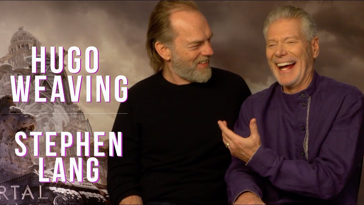 Hugo Weaving and Stephen Lang interview for MORTAL ENGINES