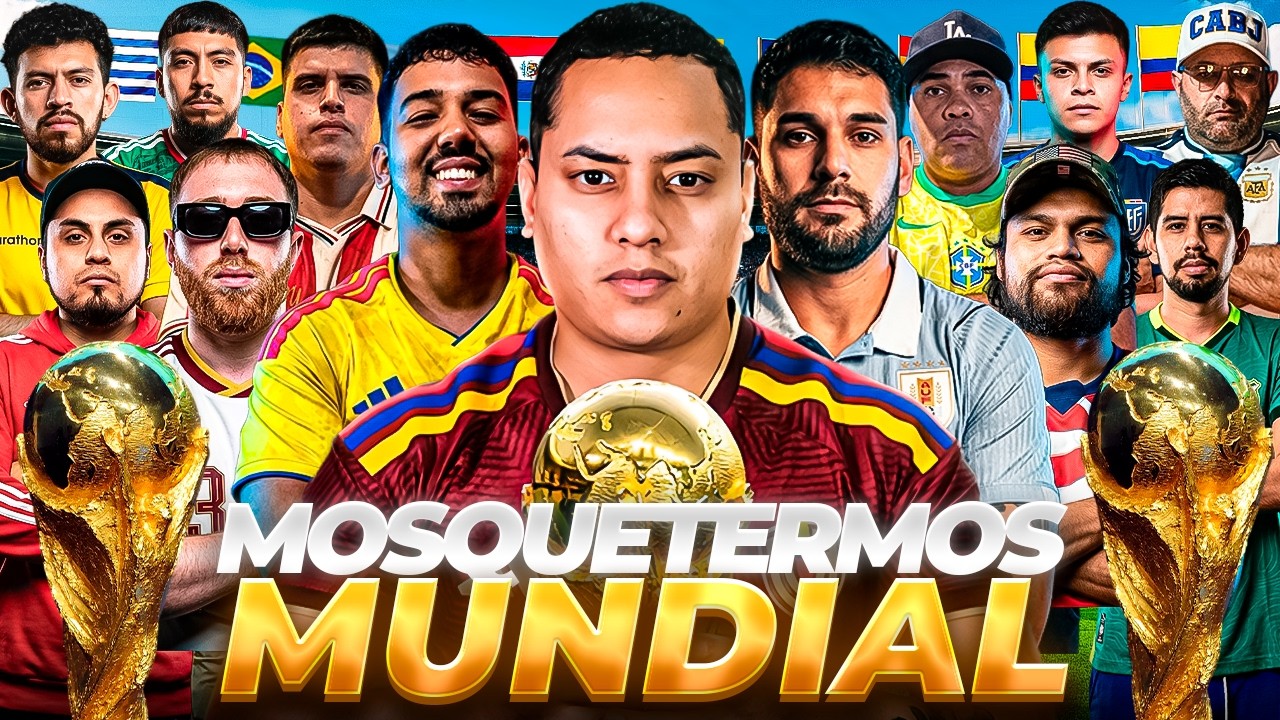 DEBATE  SELECCIONES MUNDIAL MOSQUETERMOS CON FABRI URUGUAYO, JUAN Y MAS. SE COMPLICA BRASIL