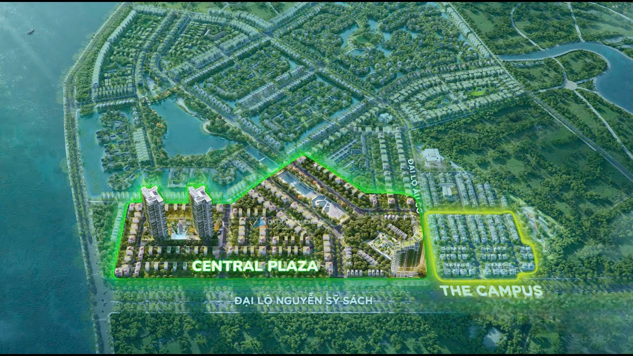 Thông tin cơ bản về phân khu Central Plaza - Eco Central Park (Ecopark Vinh - Nghệ An)