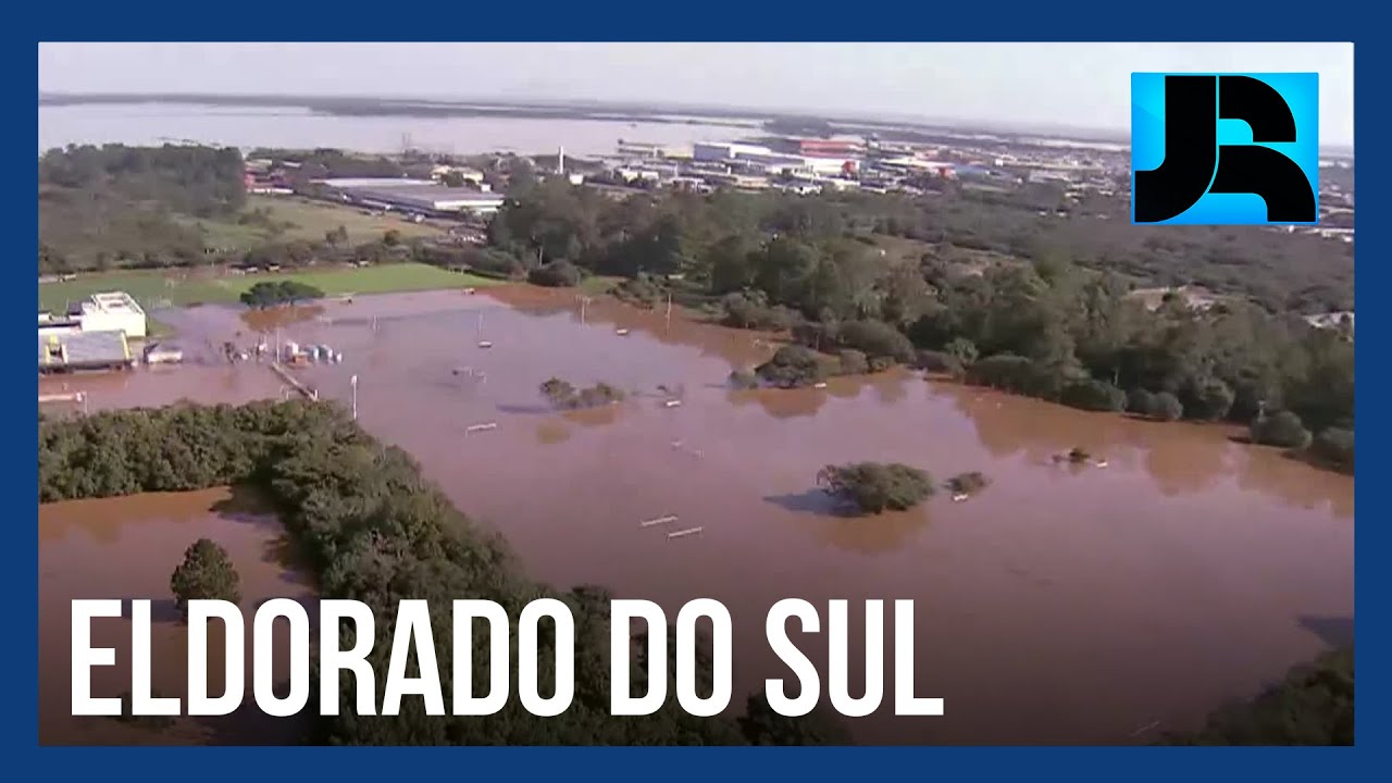 Município de Eldorado do Sul (RS) segue isolado, inundado e moradores não têm água, luz nem telefone