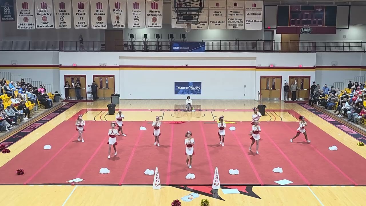 Indian Creek High School Large Non Tumbling at OVAC Cheer Competition 2026 ♥️
