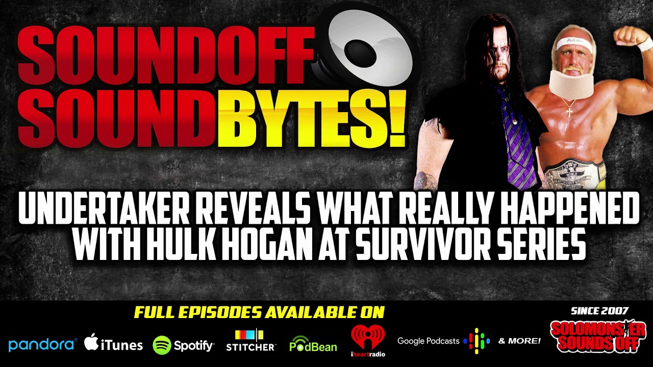 Undertaker Reveals What REALLY Happened With Hulk Hogan At Survivor Series