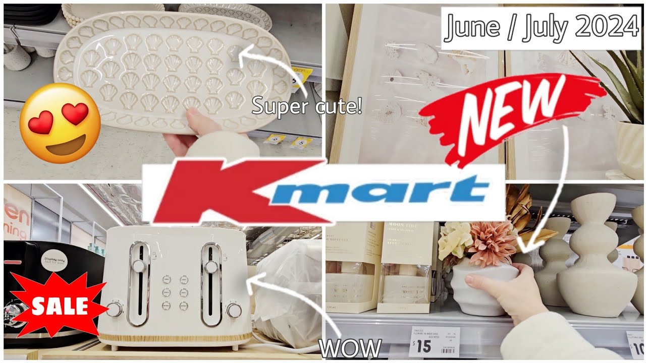 NEW in KMART HOMEWARES | JUNE / JULY 2024 | WOW | BARGAINS!! 👌❤️