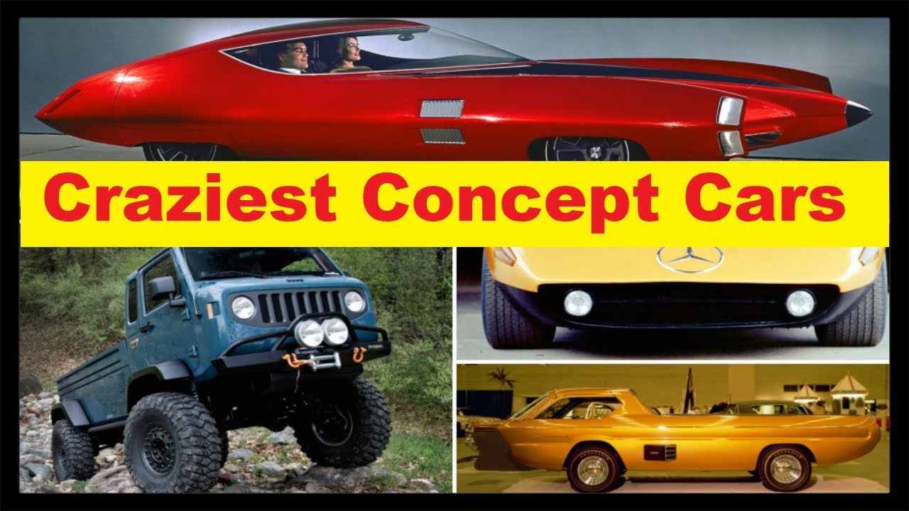 Top 10 Craziest Concept Cars Of All Time 