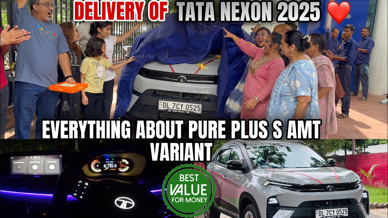 EVERYTHING YOU NEED TO KNOW ABOUT  TATA NEXON PURE PLUS S AMT VARIANT| BEST VALUE FOR MONEY CAR 😳😍😳😍
