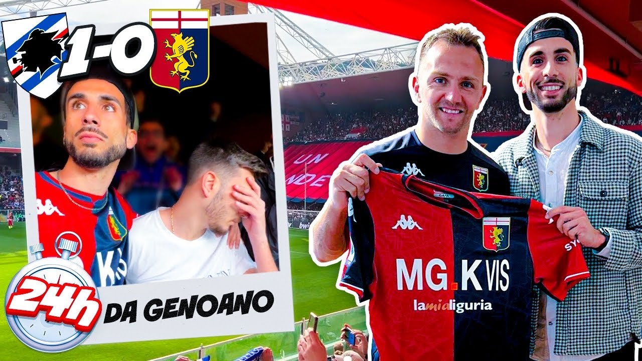 😢 CHE DISASTRO... 24 ORE DA TIFOSO del GENOA! SAMPDORIA 1-0 GENOA da Marassi