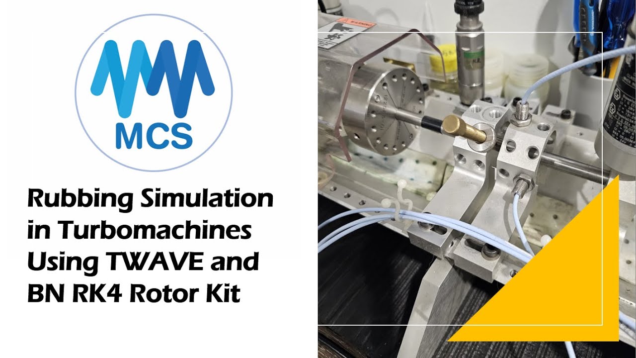Rubbing Simulation in Turbomachines Using TWAVE and BN RK4 Rotor Kit