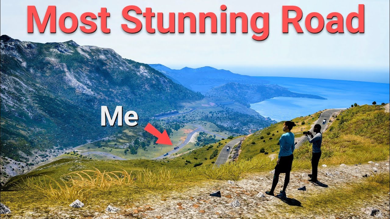 The most stunning road in #EuroTruckSimulator2 #ets2 #gameplay