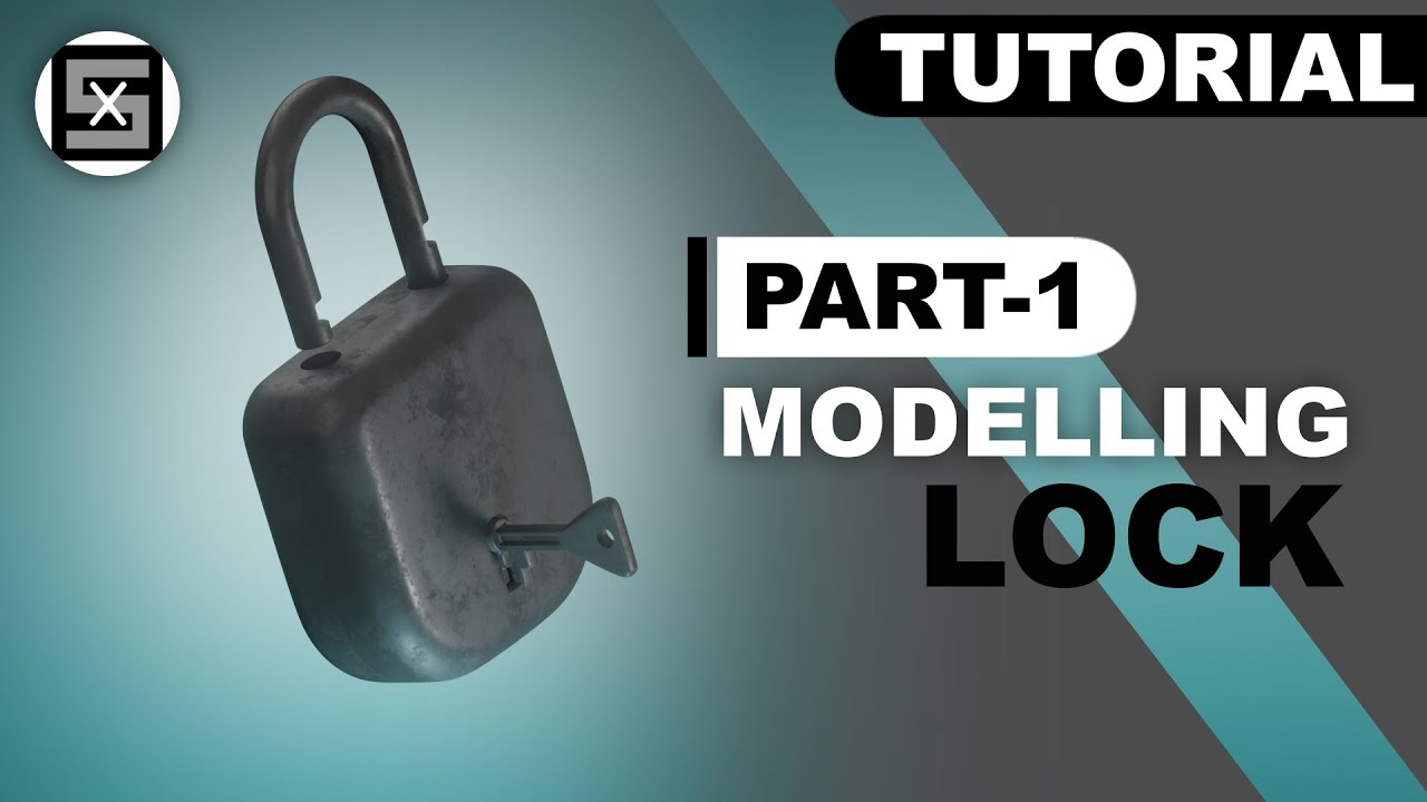 Lock-unlock animation | modelling lock | blender tutorial series | Part-1