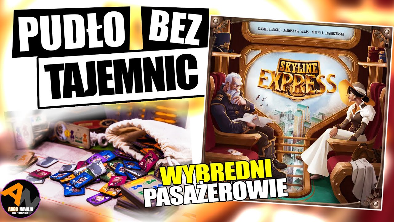 SKYLINE EXPRESS - Gra planszowa ¦ UNBOXING [2022]