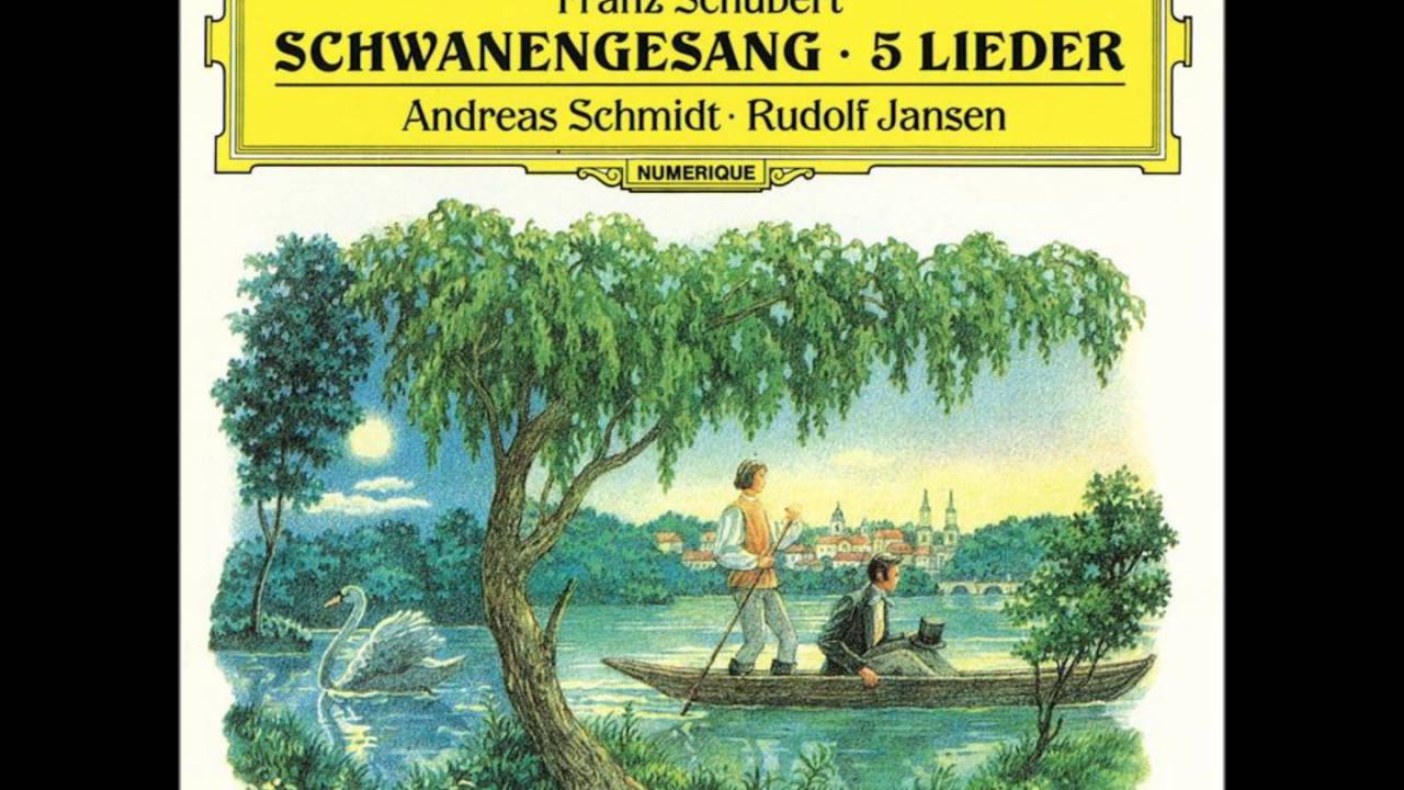Schubert   Schwanengesang, 5 Lieder   Andreas Schmidt, Rudolf Jansen
