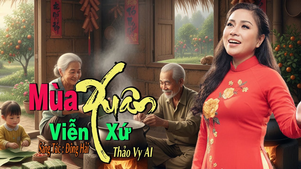 Mùa Xuân Viễn Xứ – Nhạc Xuân Cho Người Lao Động Xa Quê -Thảo Vy AI || Đông Hải AI Official
