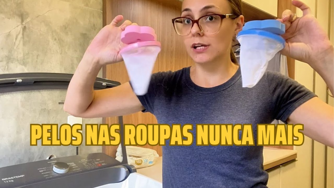 ROUPAS SEM PELOS - COMO LAVAR AS ROUPAS E N&Atilde;O PEGAR PELOS