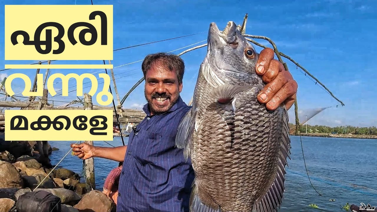 WATER MAN / emperor fish fishing (ഏരി പിടുത്തം)