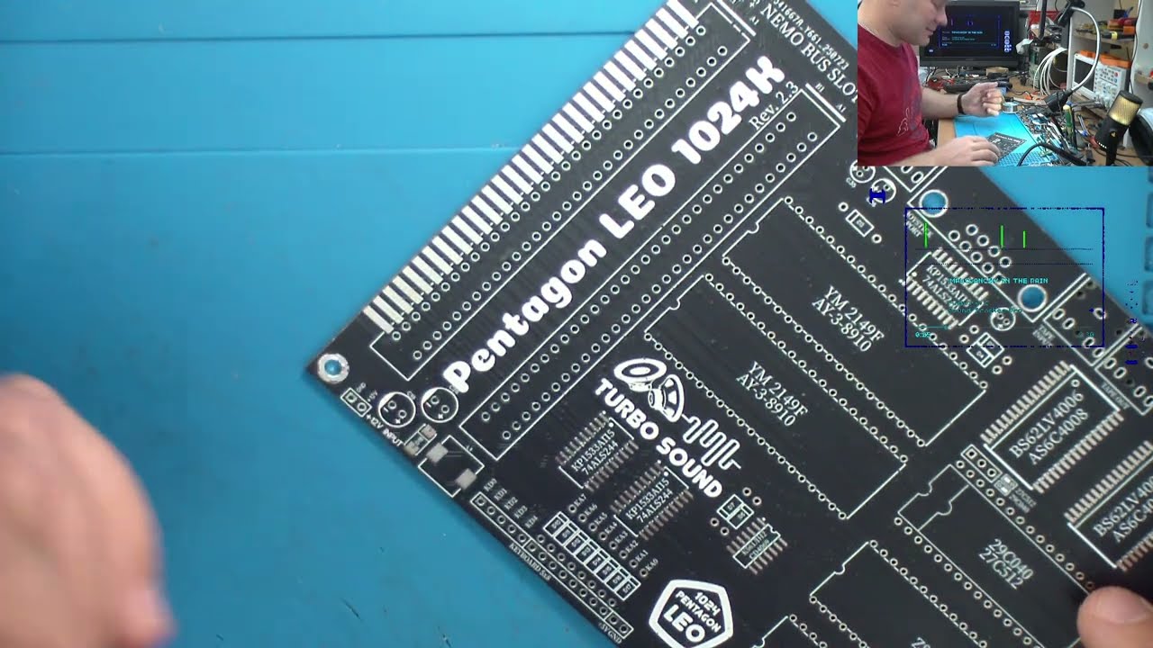 Собираем и запускаем ZX Pentagon LEO1024