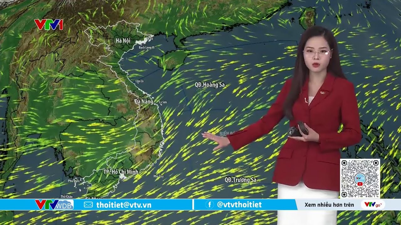 Dự báo thời tiết 9h10 - 03/02/2026 | Gió đông bắc chi phối thời tiết biển | VTVWDB