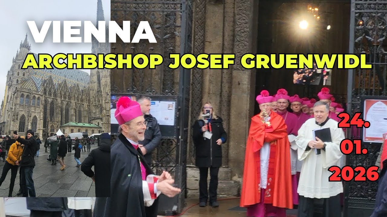 VIENNA ARCHBISHOP JOSEF GRÜNWIDL | INAUGURATION CEREMONY | 24 JANUARY 2026 | THRESI VIENNA
