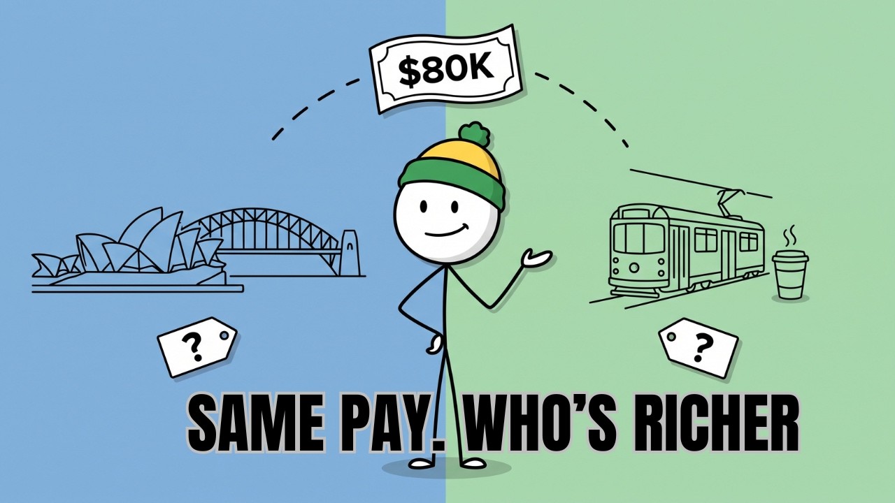 Sydney vs Melbourne on an $80K Salary: The Truth Nobody Tells You