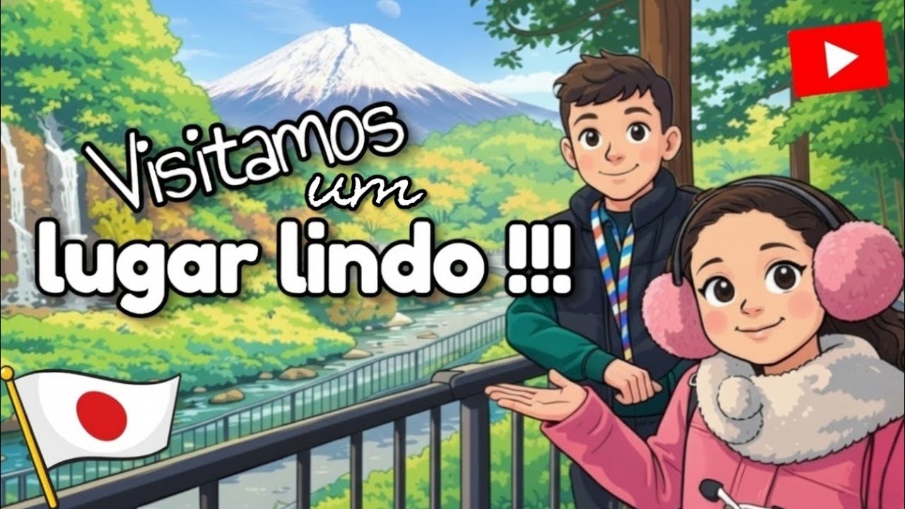 Visitamos um lugar lindo perto do Fuji 🗻😍🇯🇵#MonteFuji #passeio 