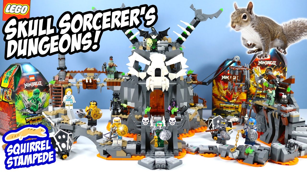 LEGO Ninjago Skull Sorcerer's Dungeons Game Speed Build Review 2020