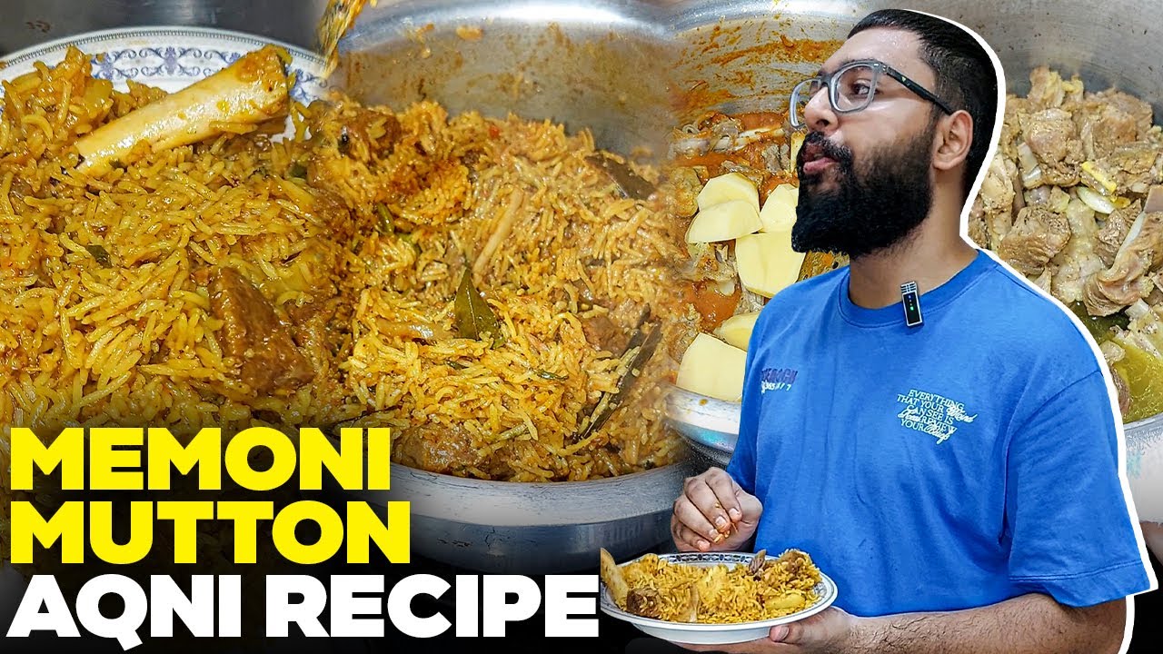 Memoni Mutton Aqni Recipe 🤤 | Biryani and Pulao, you will forget everything !! | Bakra Eid Special