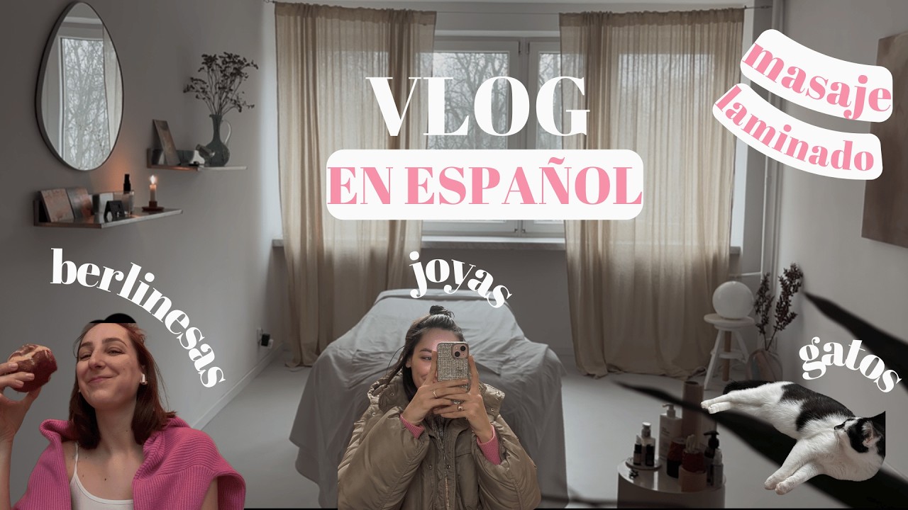 DAILY VLOG en español | la IA, laminado, masaje, berlinesas y tal