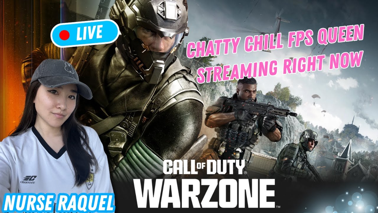 PLAYING WARZONE TODAY 😄 COME HANG OUT