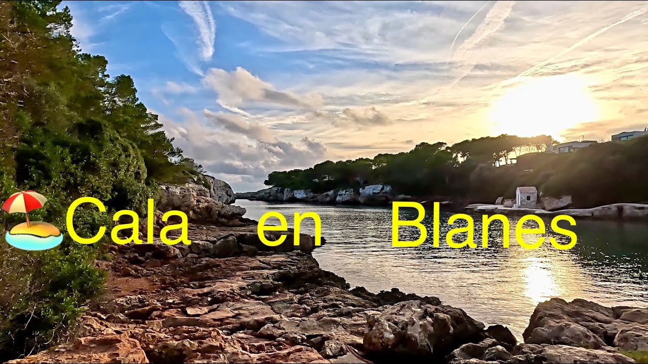 🏖️Cala en Blanes Menorca Spain: Your Dream Vacation Spot/ 4K UHD