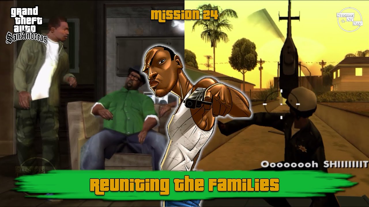 GTA San Andreas: Reuniting The Families [ Kena grebek ] / Nostalgia Game