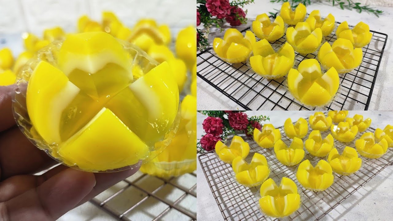 JUALAN MENINGKAT GARA GARA PUDING VIRAL INI‼️ PUDING JERUK LEMON MEKAR