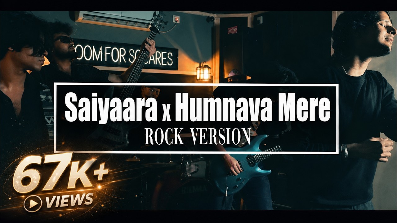 Saiyaara x Humnava Mere Mashup | Rock Version | Zync Edition | Saiyaara Title Song | Bollywood YRF |