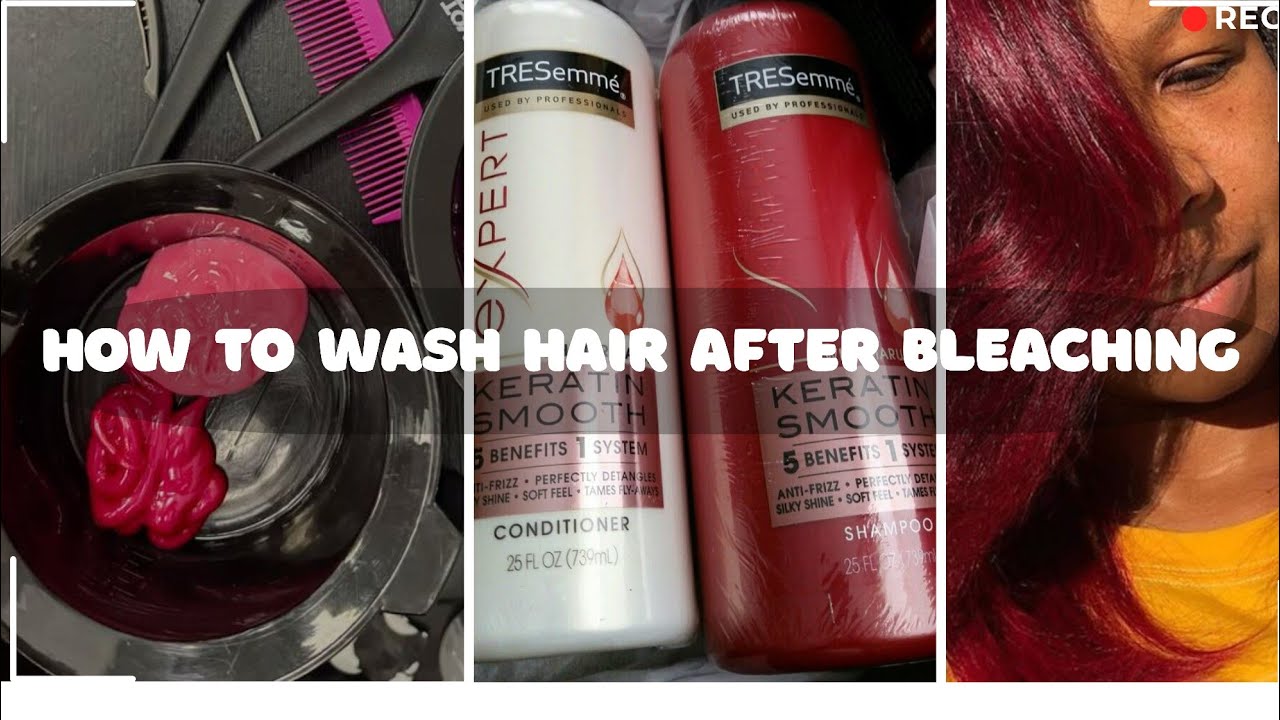 Post-Bleach Hair Wash Routine | Keep Color Fresh & Prevent Breakage